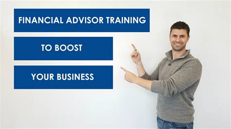 financial advisor training